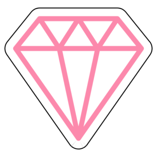 Diamond Sticker (Pink)